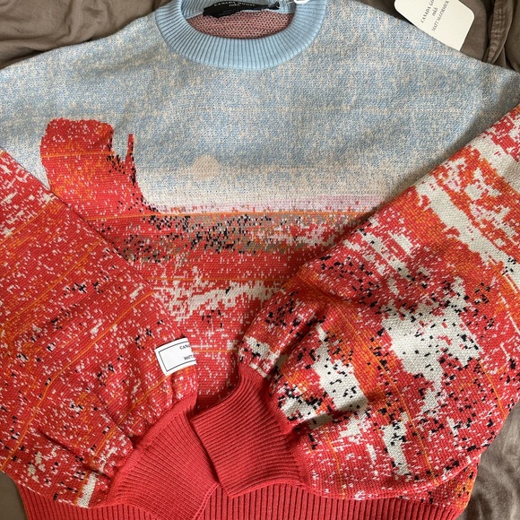 Canada Goose Landscape Wool Knit Sweater (Rokh x Matt McCormick Collab) - Size M - Picture 6 of 15